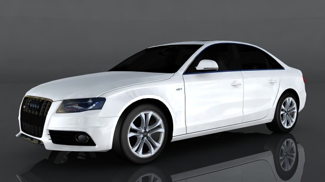 audi s4 3D मॉडल .c4d .max .obj .3ds .fbx .stl .blend