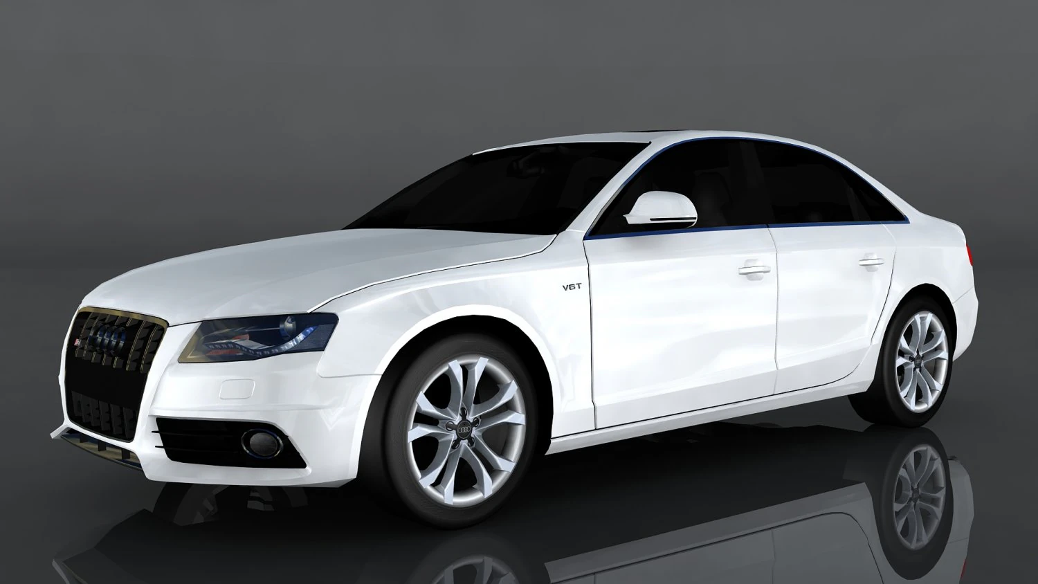 audi s4 3D Model .c4d .max .obj .3ds .fbx .stl .blend 
