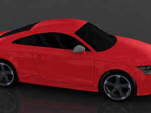 audi tt-rs 3D Model