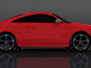 audi tt-rs 3D Model