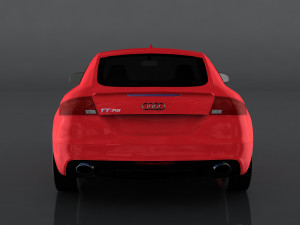 audi tt-rs 3D Model