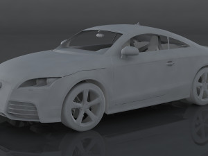 audi tt-rs 3D Model