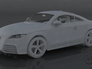 audi tt-rs 3D Model