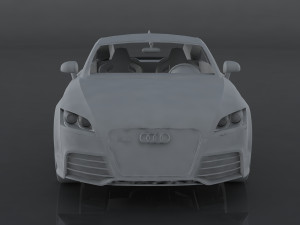 audi tt-rs 3D Model