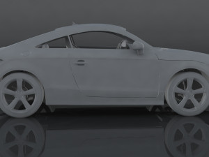 audi tt-rs 3D Model