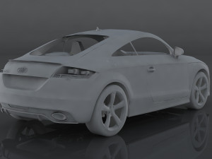 audi tt-rs 3D Model