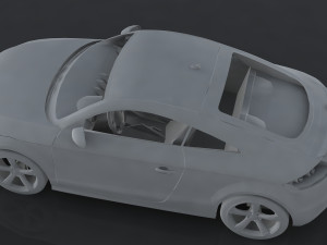 audi tt-rs 3D Model