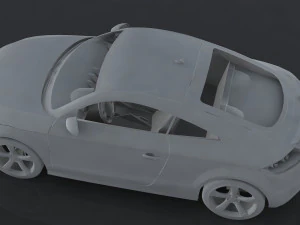 audi tt-rs 3D Model