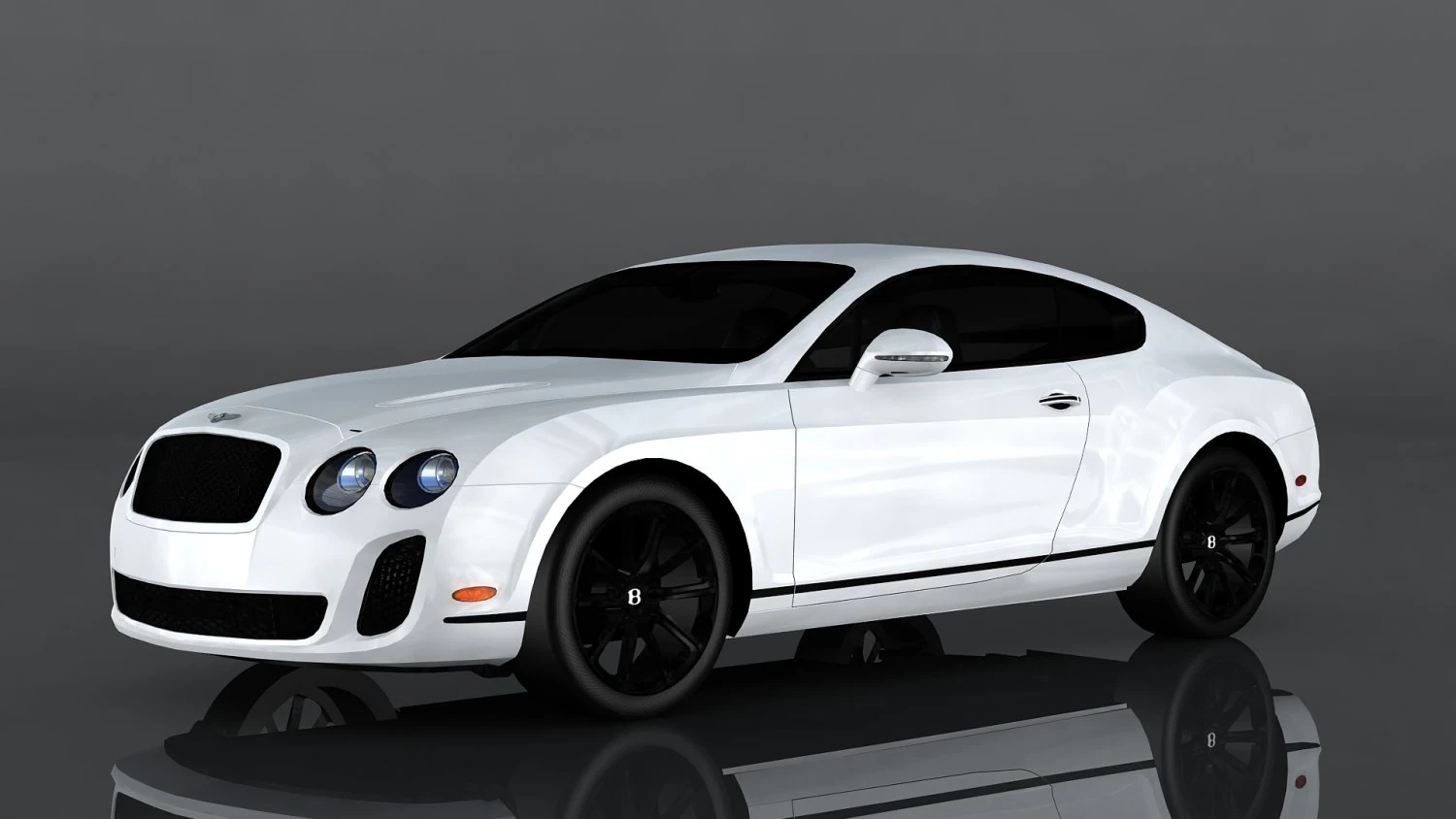 bentley continental supersports 3D Model .c4d .max .obj .3ds .fbx .stl .blend 