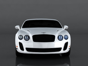 bentley continental supersports 3D 模型