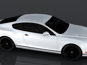 bentley continental supersports 3D 模型