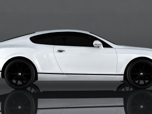 bentley continental supersports 3D 模型