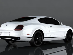 bentley continental supersports 3D Model