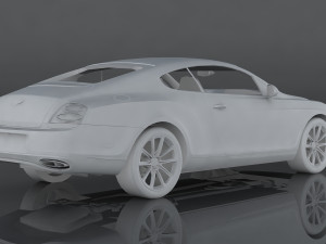 bentley continental supersports 3D 模型