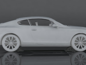 bentley continental supersports 3D 模型