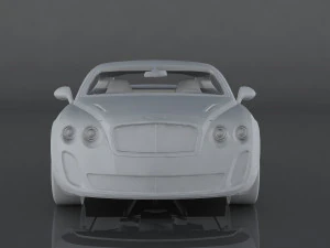 bentley continental supersports 3D Model