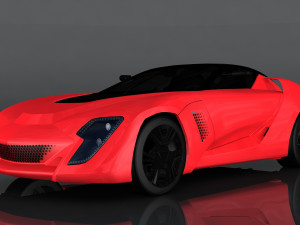 bertone mantide 3D Модель