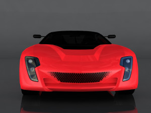 bertone mantide Modello 3D