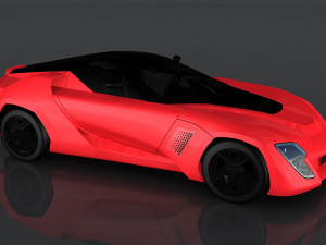 bertone mantide Modello 3D