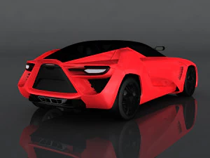 bertone mantide 3D Model