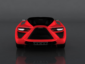 bertone mantide Modello 3D