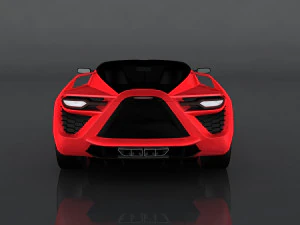 bertone mantide 3D Model