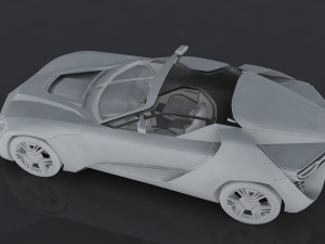 bertone mantide Modello 3D