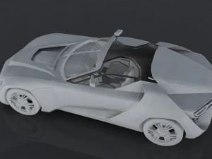 bertone mantide 3D Model