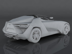 bertone mantide Modello 3D