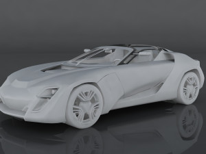 bertone mantide Modello 3D