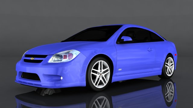 chevrolet cobalt ss Modello 3D .c4d .max .obj .3ds .fbx .stl .blend 