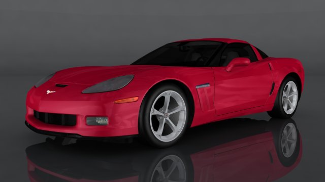 chevrolet corvette 6 Modelo 3D .c4d .max .obj .3ds .fbx .stl .blend 