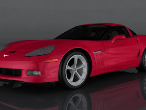 chevrolet corvette 6 3D 모델