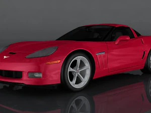 chevrolet corvette 6 3D Model