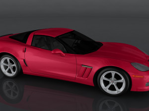 chevrolet corvette 6 Modelo 3D