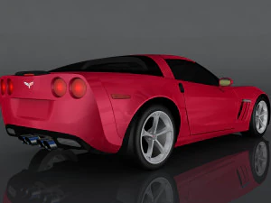 chevrolet corvette 6 3D Model