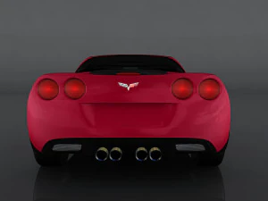 chevrolet corvette 6 3D Model