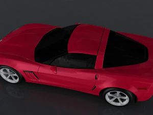 chevrolet corvette 6 3D Model