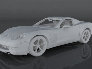 chevrolet corvette 6 Modelo 3D
