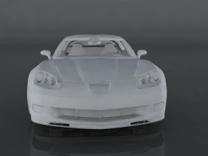 chevrolet corvette 6 3D Model