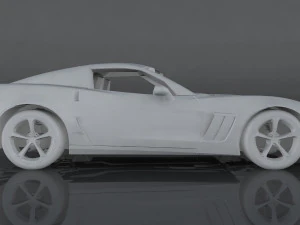 chevrolet corvette 6 3D Model