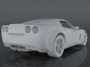 chevrolet corvette 6 Modelo 3D
