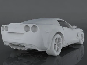chevrolet corvette 6 3D Model