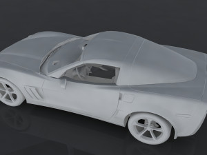 chevrolet corvette 6 Modelo 3D