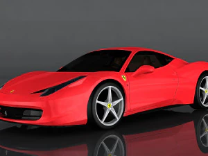 ferrari 458 italia 3D Model