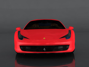 ferrari 458 italia 3D Model
