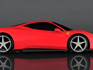 ferrari 458 italia 3D Model