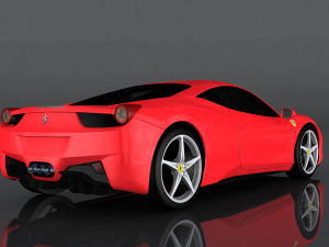 ferrari 458 italia 3D Model