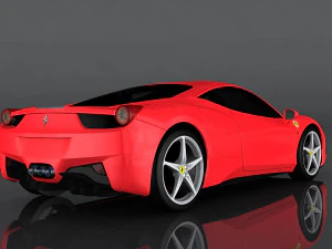 ferrari 458 italia 3D Model