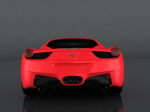 ferrari 458 italia 3D Model